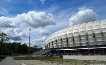 Wycieczka na stadion Lecha klasy 6c